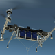 Boeing drone in flight